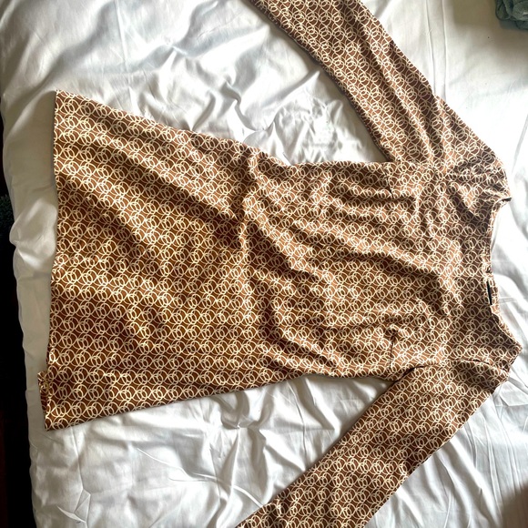 DYNAMITE Crew Neck Mini Satin Dress - Picture 3 of 5